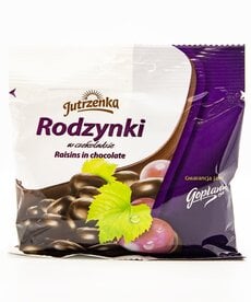 GOPLANA JUTRZENKA - Raisins In Milk Chocolate 80 g