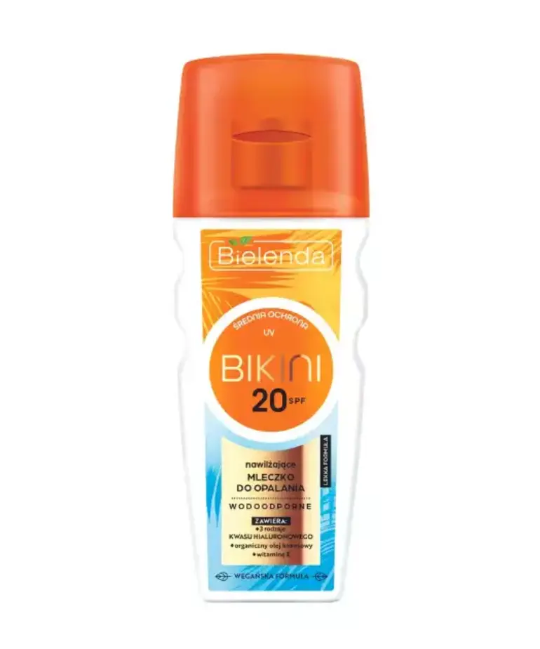 BIELENDA BIELENDA - Bikini SPF 20 Nawilzajace Mleczko Do Opalania Wodoodporne 175 ml