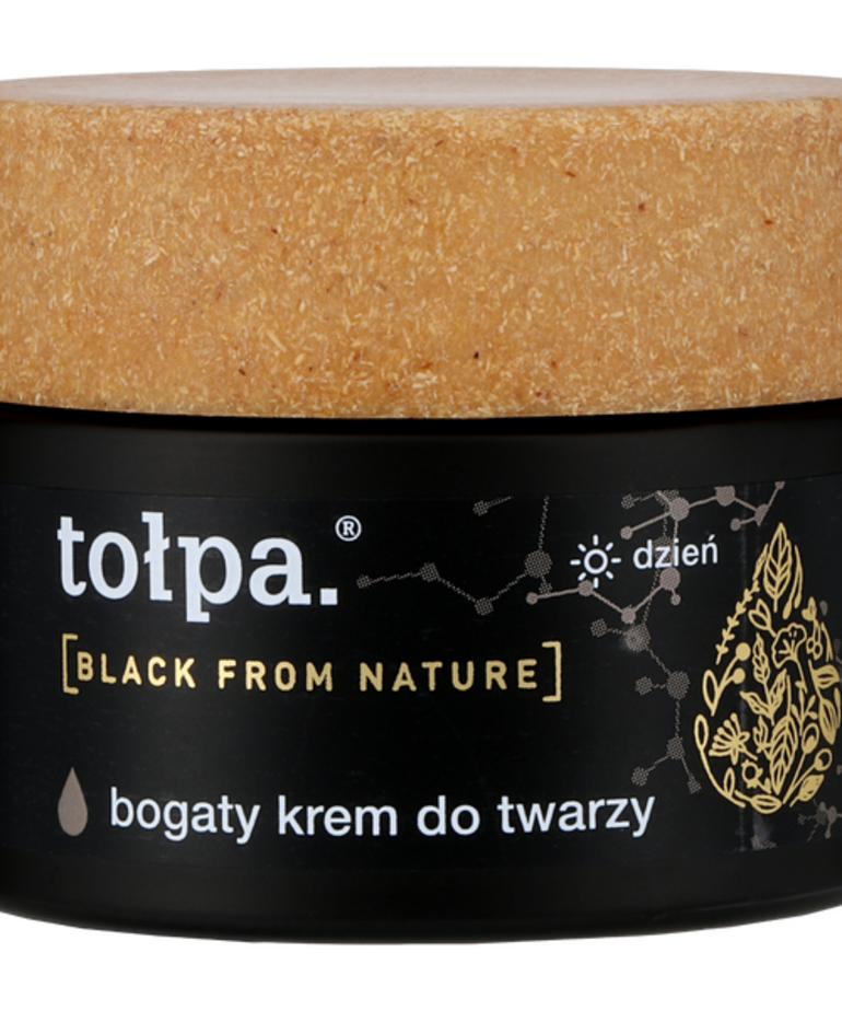 TOLPA TOŁPA-  Black From Nature Bogaty Krem Do Twarzy 50ml