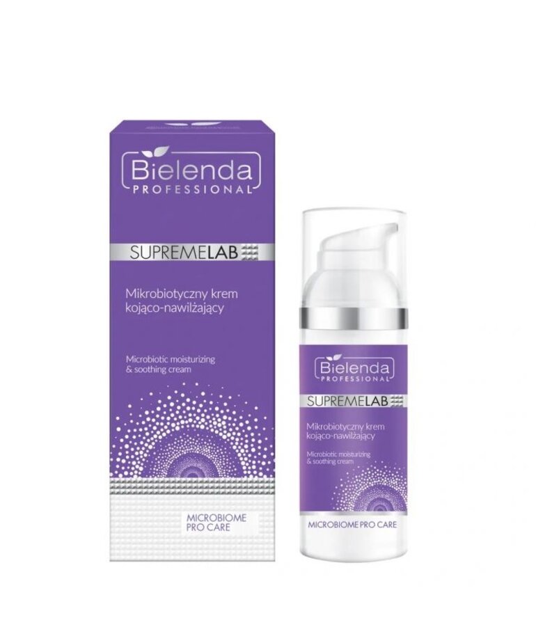BIELENDA PROFESSIONAL BIELENDA PRO SupremeLab Mikrobiotyczny Krem Kojąco-Nawilżający 50ml