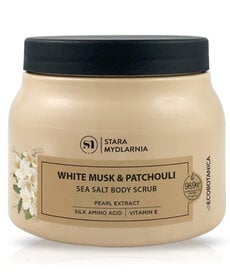 STARA MYDLARNIA STARA MYDLARNIA White Musk & Patchouli Salt Body Scrub 300g