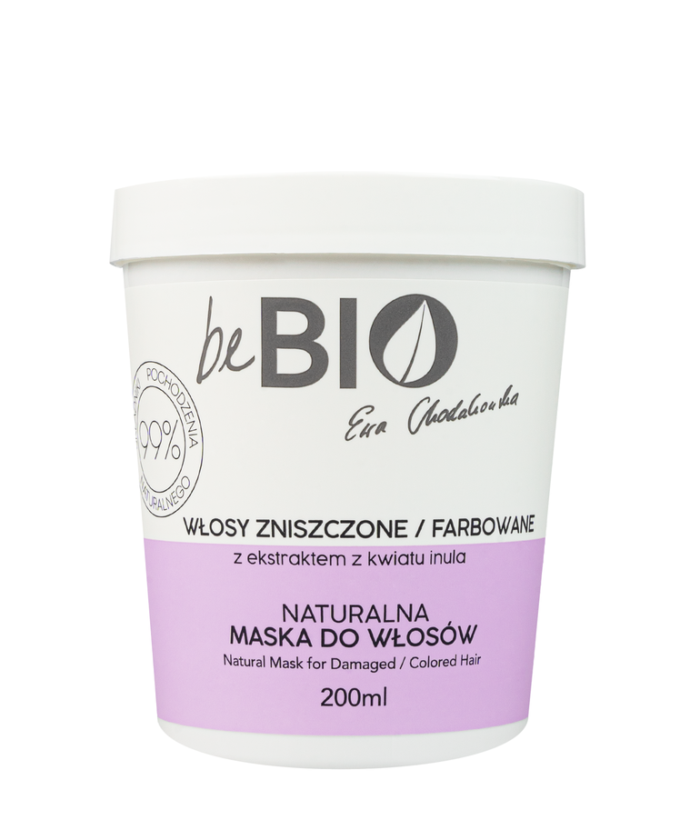 EWA CHODAKOWSKA Be BIO Naturalna Maska Do Włosów Zniszczonych I Farbowanych 200ml