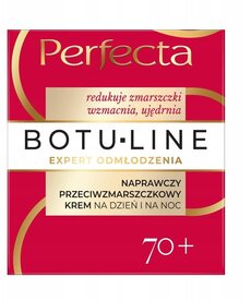 DAX COSMETICS PERFECTA - Botuline Naprawczy Przeciwzmarszczkowy Krem Na Dzien I Na Noc 70+ 50 ml
