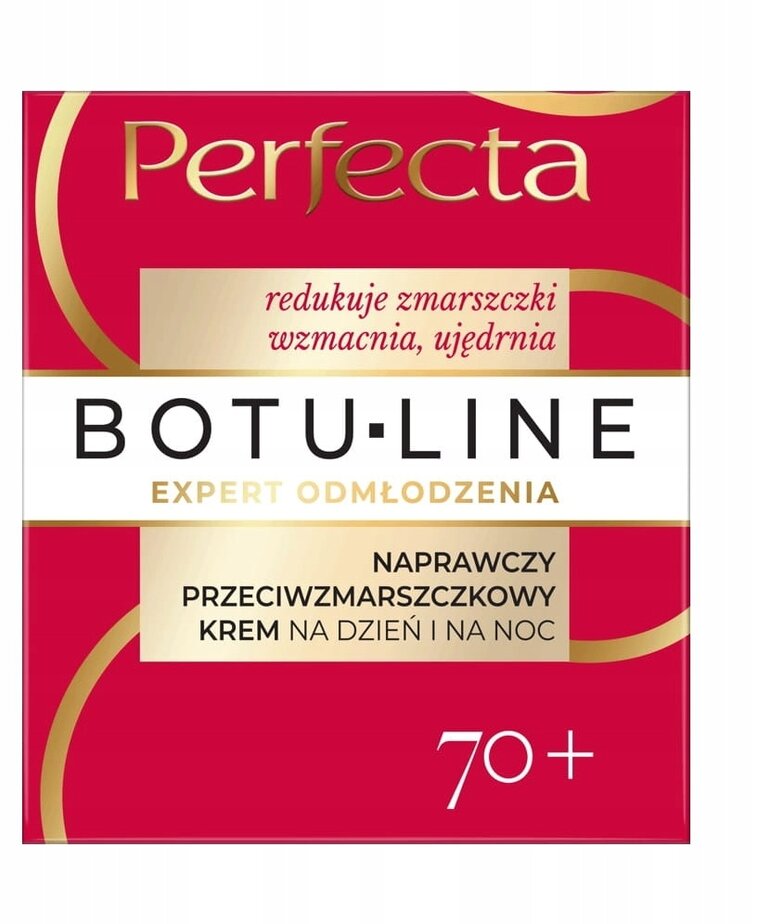 DAX COSMETICS PERFECTA - Botuline Naprawczy Przeciwzmarszczkowy Krem Na Dzien I Na Noc 70+ 50 ml