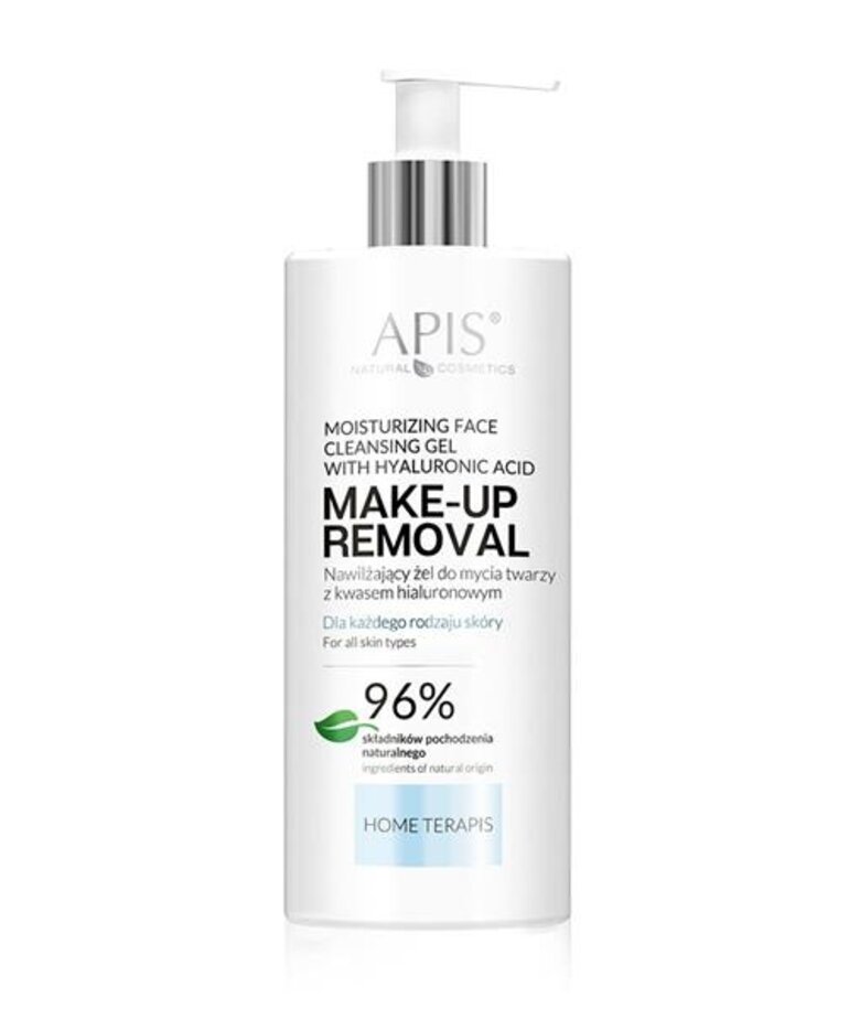 APIS APIS Nawilżający Żel Do Mycia Twarzy Z Kwasem Hialuronowym 300ml