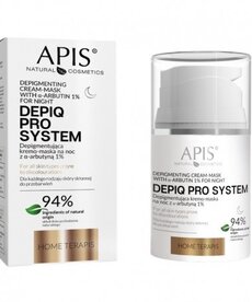 APIS APIS Depigmentująca Kremo-Maska Na Noc Z 1% Alfa-Arbutyną 50ml