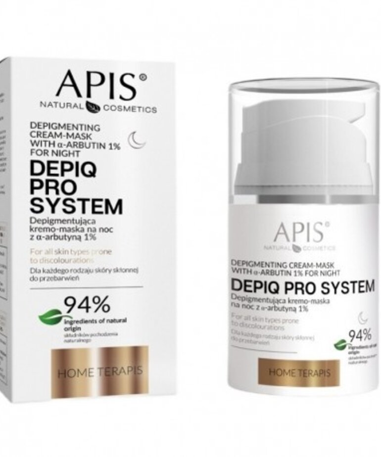 APIS APIS Depigmenting Night Cream-Mask With 1% Alpha-Arbutin 50ml