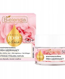 BIELENDA BIELENDA - Rose Elixir Przeciwzmarszczkowy Krem Ujedrniajacy Na Dzien I Noc 50+ 50 ml