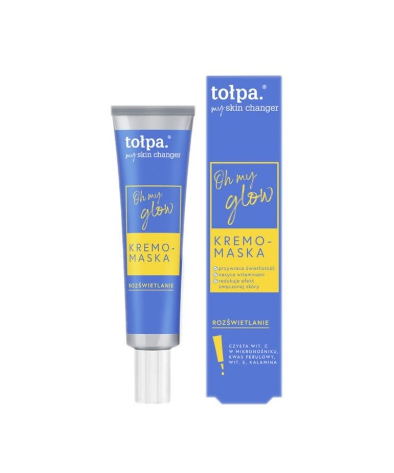 TOLPA TOŁPA My Skin Changer Oh My Glow Face Cream-Mask 40ml