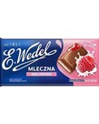 E.WEDEL E. WEDEL - Czekolada Mleczna Z Nadzieniem Malinowym 100 g