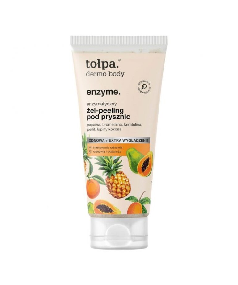 TOLPA TOŁPA Enzyme Enzymatyczny Żel Peeling Pod Prysznic 200ml