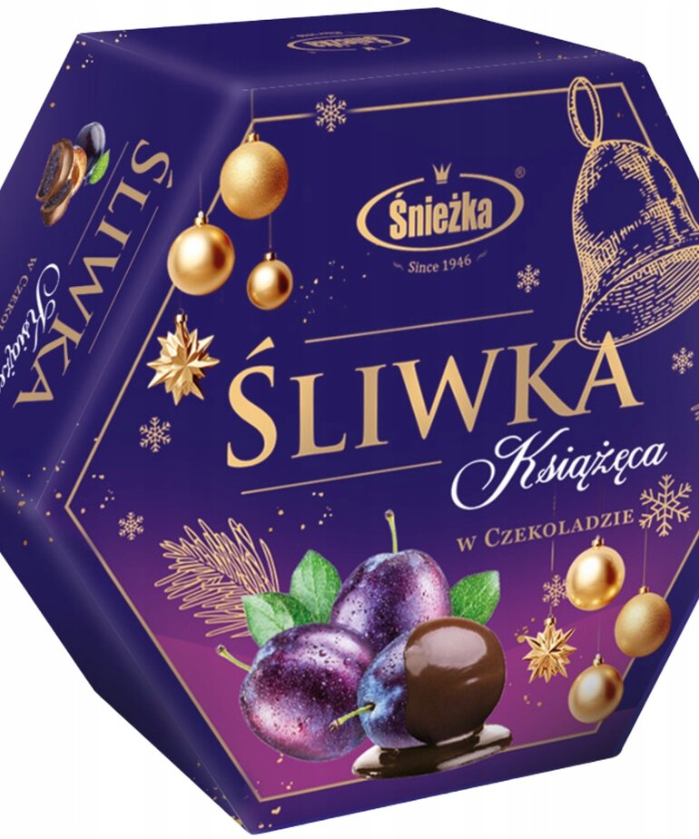 Śnieżka ŚNIEŻKA - Dried Plum In Chocolate 180 G