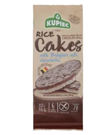 KUPIEC KUPIEC - Wafle Ryżowe W Mlecznej Czekoladzie 90 G