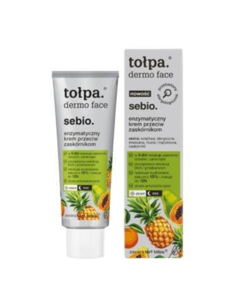 TOLPA TOŁPA Dermo Face Sebio Enzymatyczny Krem Przeciw Zaskórnikom 40ml