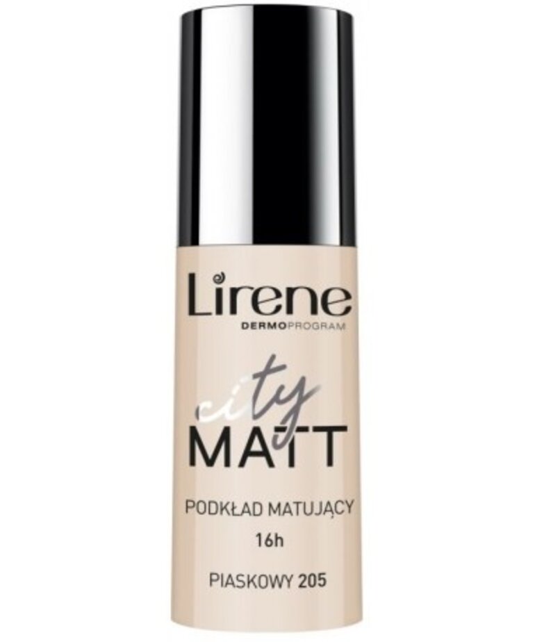 LIRENE LIRENE City Matt Mattifying And Smoothing Fluid 205 Sand 30ml