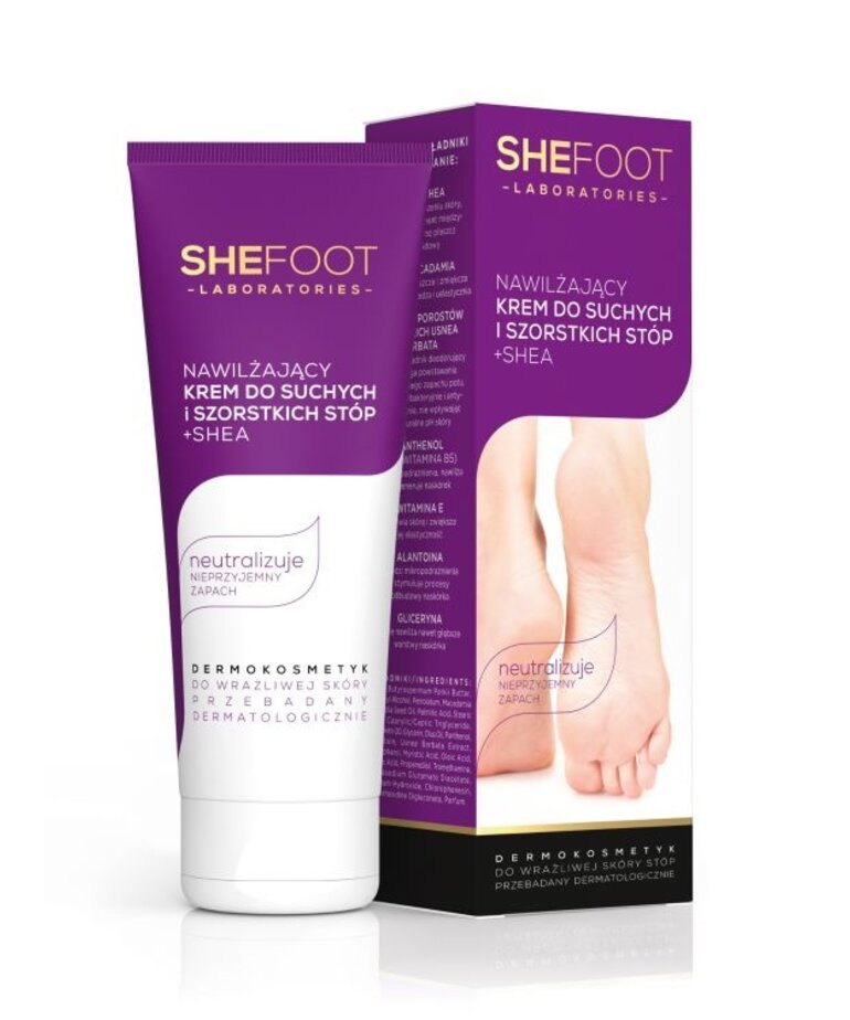 BIELENDA BIELENDA Shefoot Nawilżający Krem Do Suchych I Szorstkich Stóp 75ml