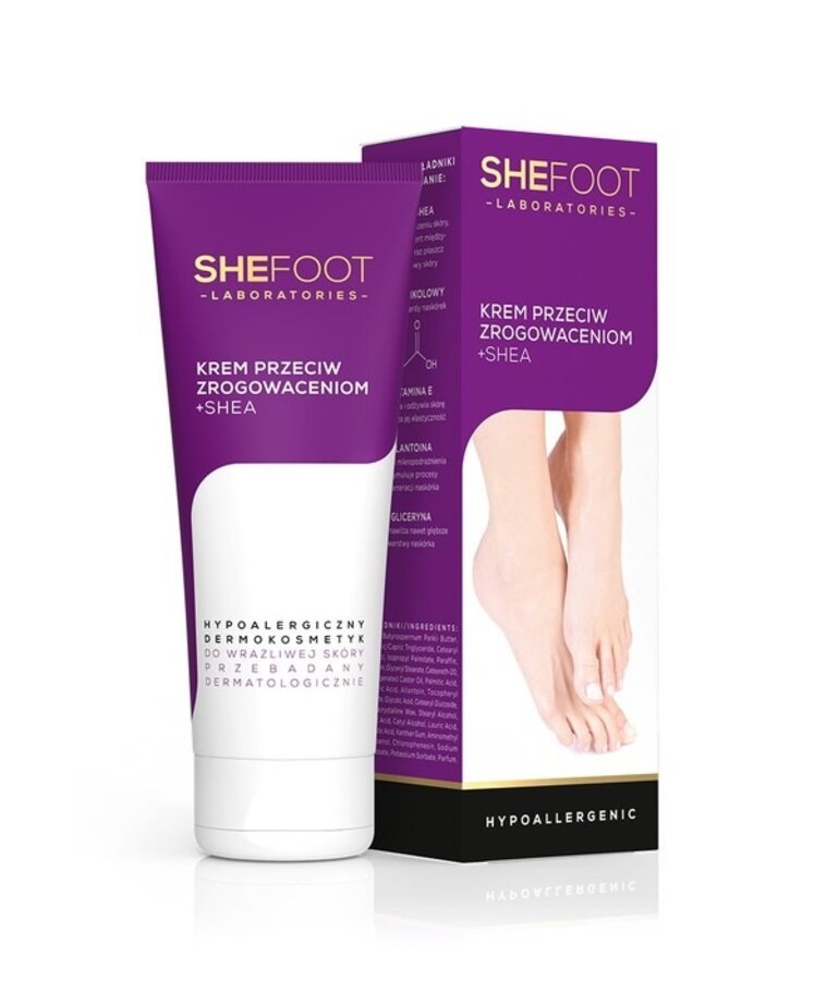 BIELENDA BIELENDA SheFoot Anti-Callus Cream +Shea 75ml