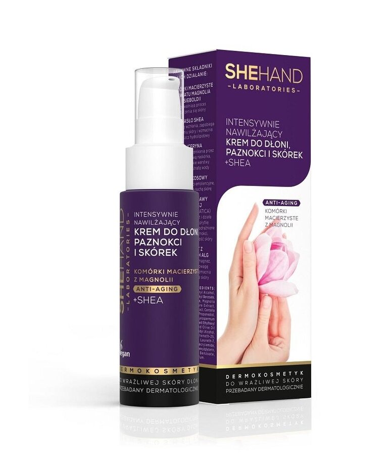 BIELENDA BIELENDA SheHand Intensywnie Nawilżający Krem Do Dłoni 50ml