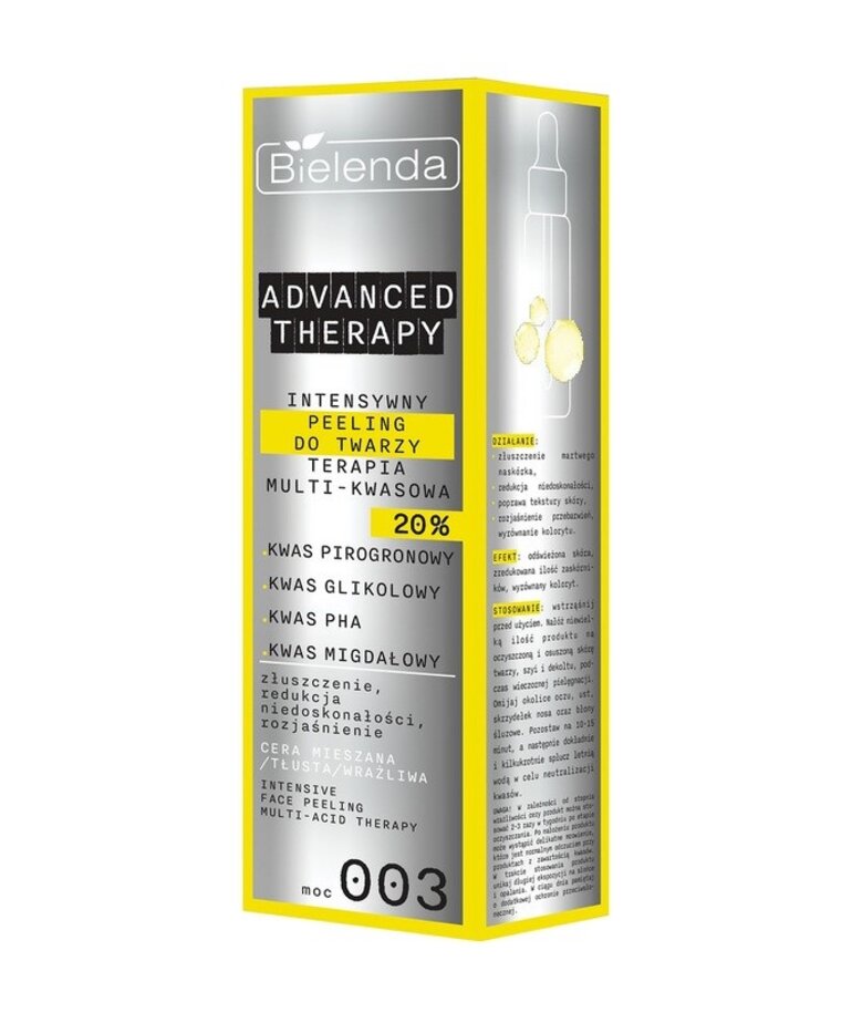 BIELENDA BIELENDA Advanced Therapy Peeling Do Twarzy Terapia Multi-Kwasowa 30ml