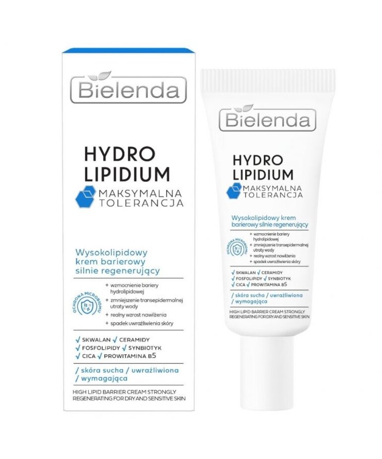 BIELENDA BIELENDA Hydro Lipidium Wysokolipidowy Krem Barierowy Regenerujący50ml