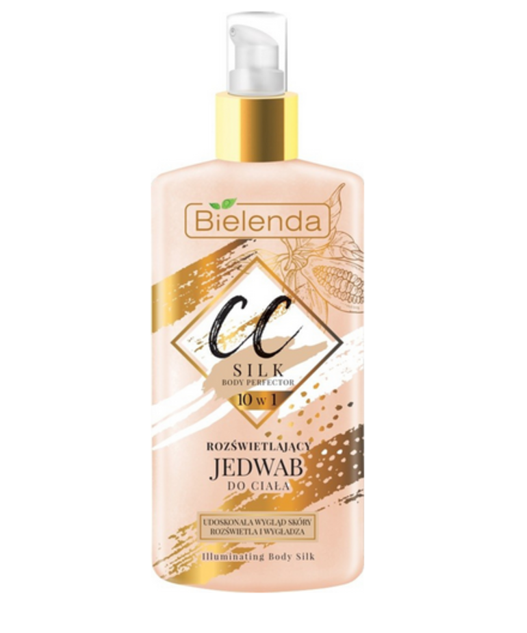 BIELENDA BIELENDA CC Body Perfector 10W1 Rozświetlający Jedwab Do Ciała 150ml