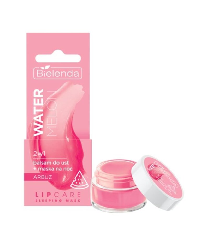 BIELENDA BIELENDA Lip Care Balsam Do Ust + Maska Na Noc 2W1 Arbuz 10g