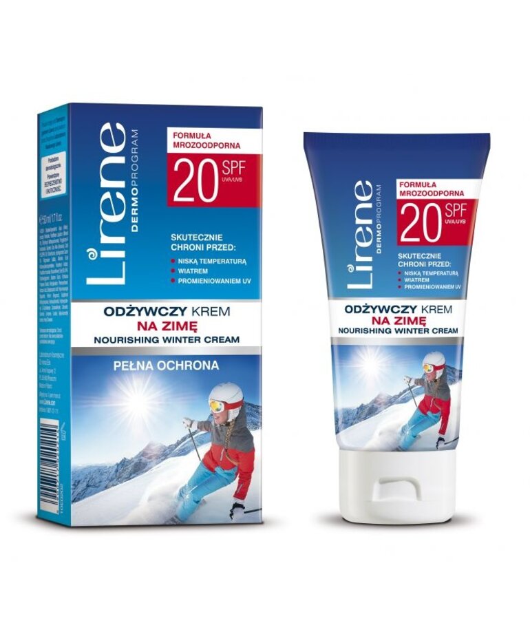 LIRENE LIRENE Pełna Ochrona Odżywczy Krem Do Twarzy Na Zimę 50 ml