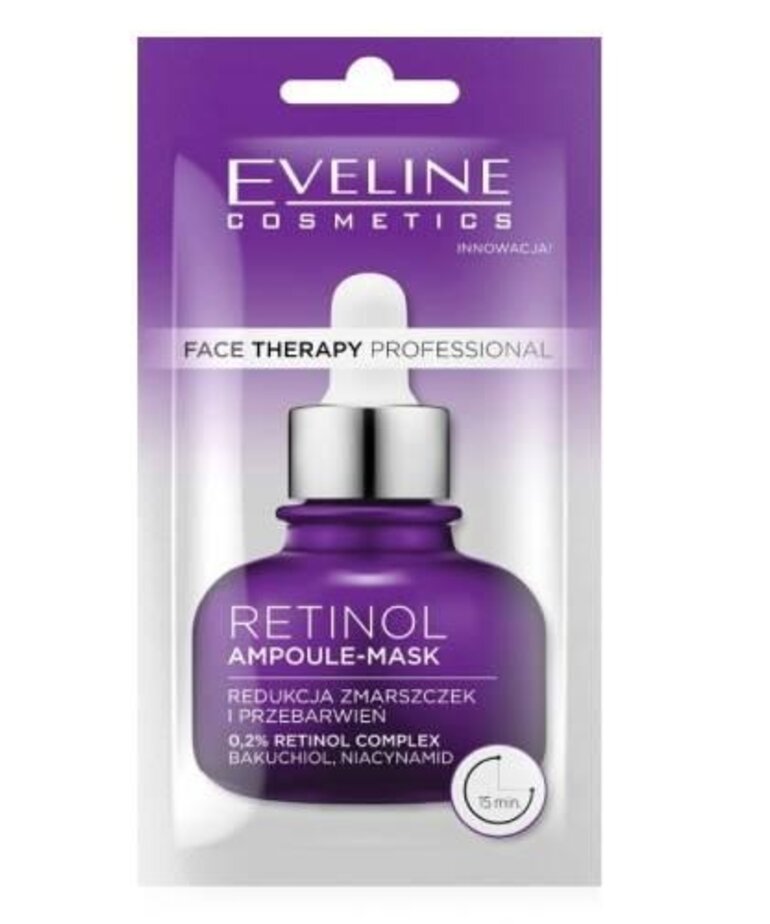 EVELINE EVELINE Face Therapy Retionol Face Mask Ampoule 8ml