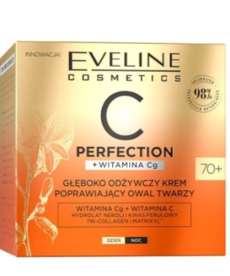 EVELINE EVELINE C Perfection 70+ Odżywczy Krem Poprawiający Owal Twarzy 50ml