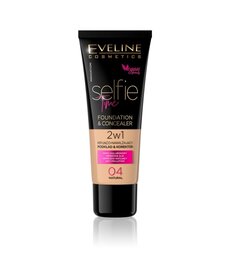 EVELINE EVELINE Kryjąco-Nawilżający Pokład I Korektor 04 Natural 30ml