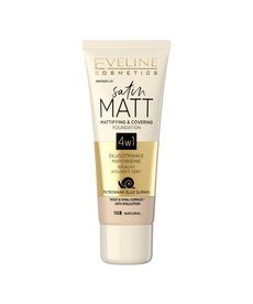 EVELINE EVELINE Satin Matt Foundation Mattifying Foundation 103 Natural 30ml