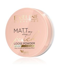EVELINE EVELINE Matt My Day Puder Sypki Brzoskwiniowy 6g