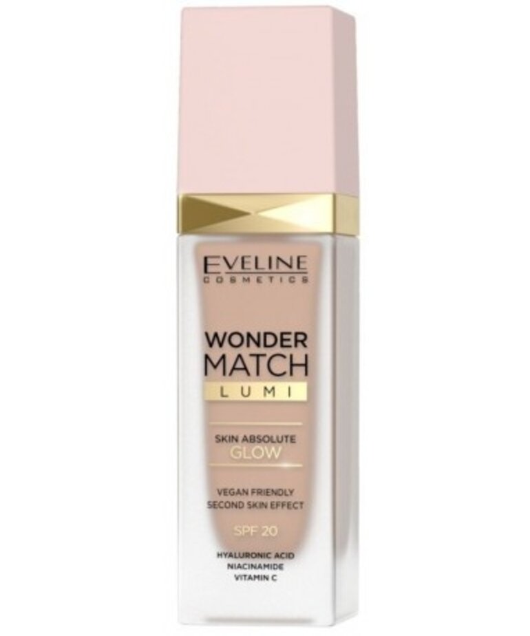 EVELINE EVELINE Wonder Match Luksusowy Podkład Do Twarzy 11 Almond 30ml