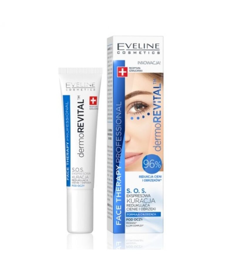 EVELINE EVELINE Dermorevital S.O.S. Reduction Of Dark Circles Under Eyes 15ml