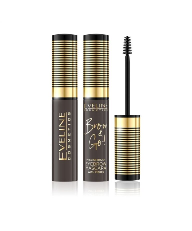 EVELINE EVELINE Brow & Go! Eyebrow Mascara 02 Dark 6ml