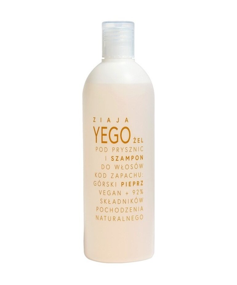 ZIAJA Yego Żel Pod Prysznic I Szampon Kod Zapachu Gorski Pieprz 400ml