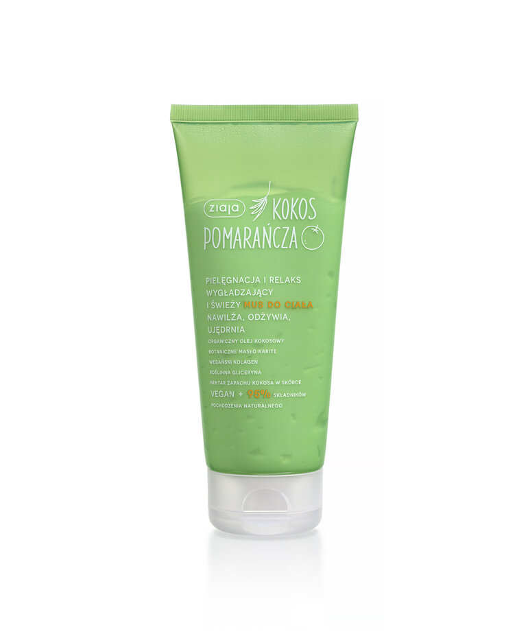 ZIAJA ZIAJA Coconut Orange Smoothing And Fresh Body Mousse 200 ml