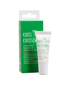 ZIAJA ZIAJA Kokos Kokosowy Regenerujący Balsam Do Ust 10ml