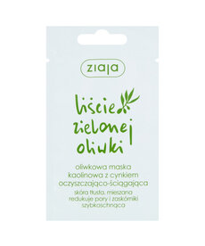 ZIAJA ZIAJA Liście Zielonej Oliwki Maska  Ściagająco-Oczyszczająca 7ml