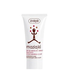 ZIAJA ZIAJA Maziajki Żel Do Zębow Dla Dzieci Bez Fluoru  50ml