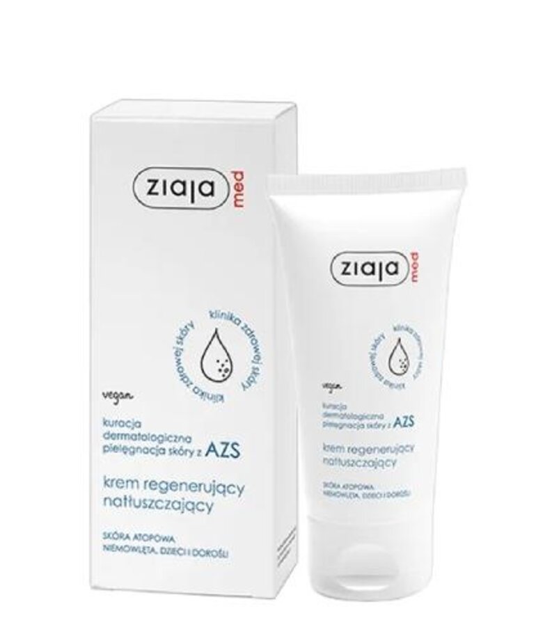ZIAJA ZIAJA MED AZS Treatment Regenerating Greasing Cream 50ml