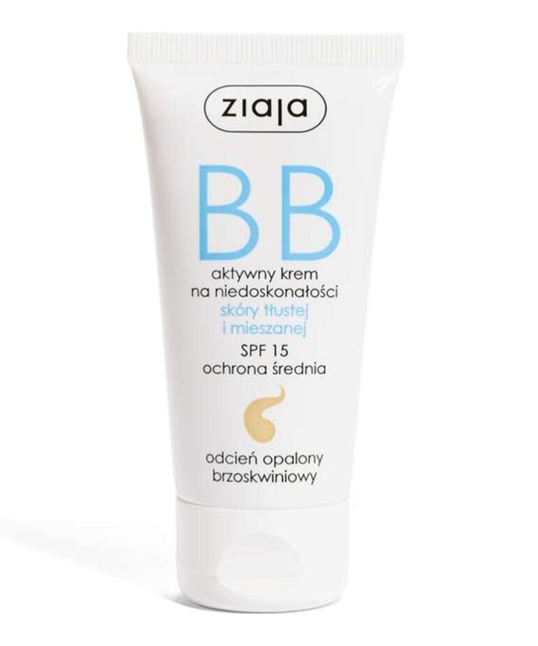ZIAJA ZIAJA BB Cream For Oily And Combination Skin Tanned 50ml