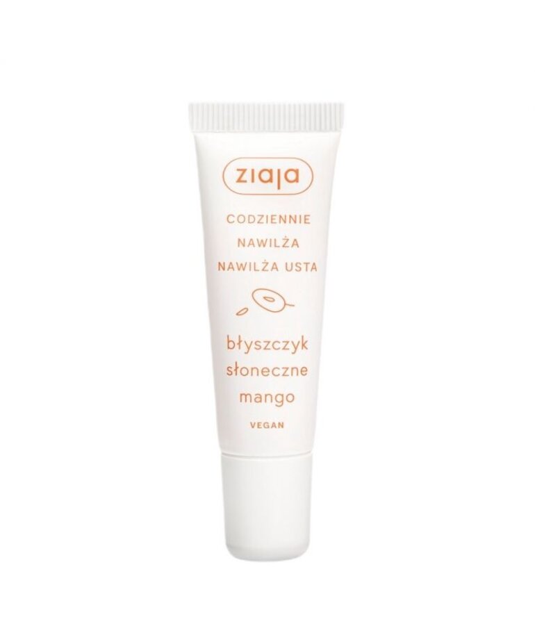 ZIAJA ZIAJA Błyszczyk Do Ust Słoneczne Mango 12ml