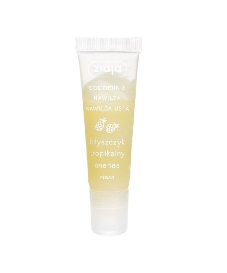 ZIAJA ZIAJA Blyszczyk D o Ust Tropikalny Ananas 12ml