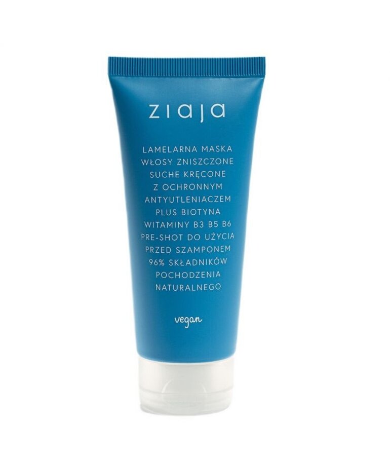 ZIAJA ZIAJA Lamellar Mask For Damaged Dry Curly Hair 100ml