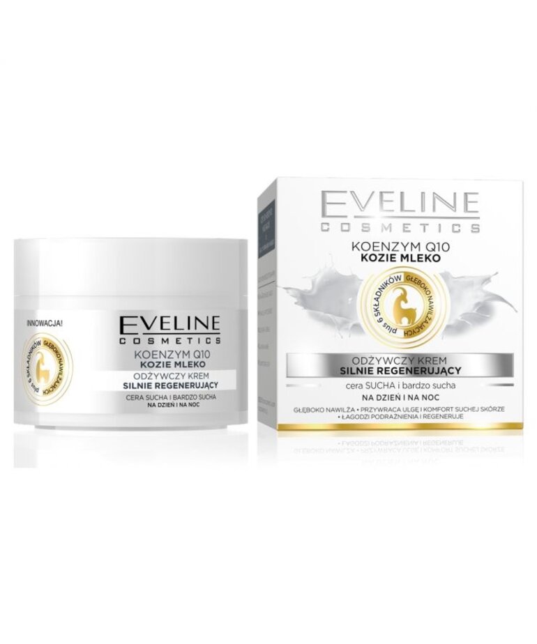 EVELINE EVELINE Coenzyme Q10 Goat Milk Regenerating Cream Dry Skin 50ml