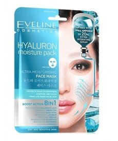 EVELINE EVELINE Hyaluron Ultra-Moisturizing Face Sheet Mask 1 piece