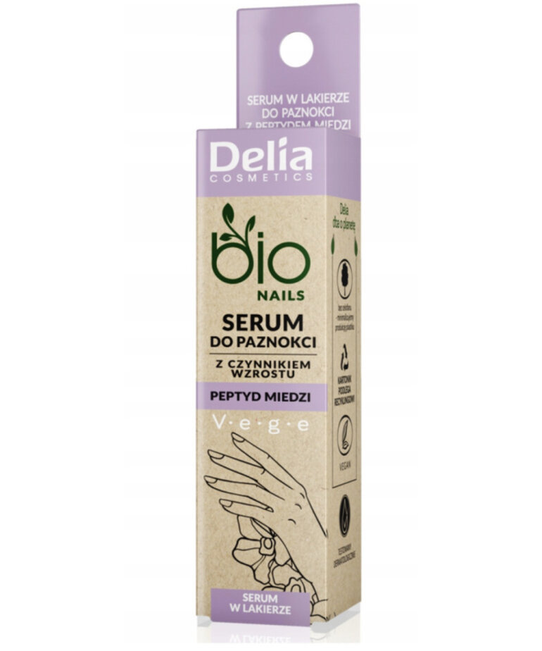 DELIA DELIA Bio Nails Serum Do Paznokci Peptyd Miedzi 11ml