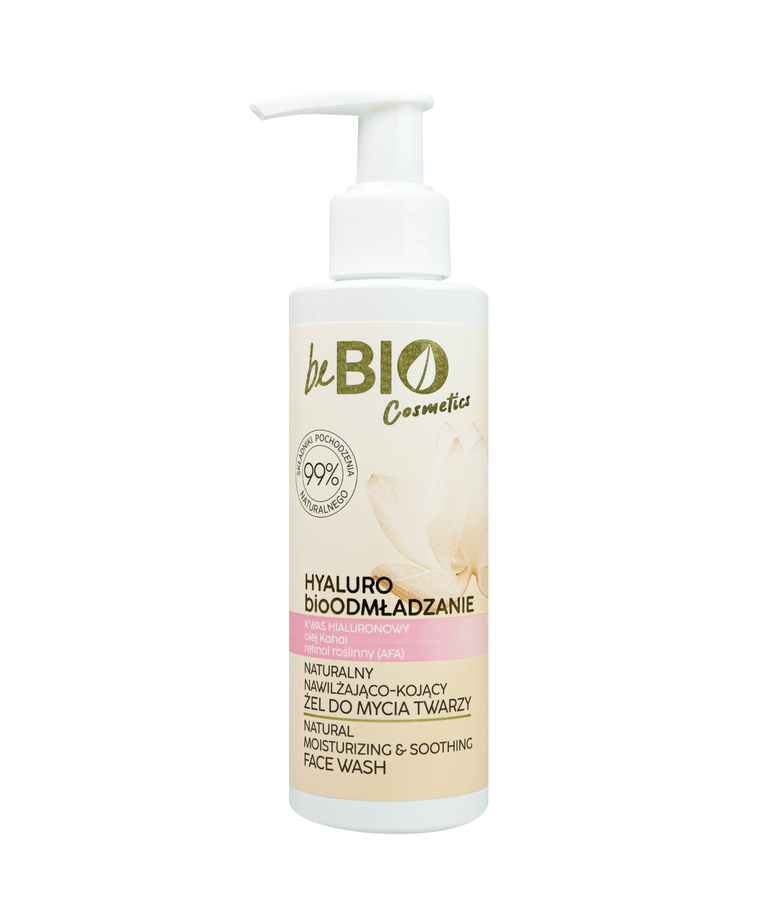 BE BIO COSMETICS Be BIO Bioodmładzanie Nawilzajaco-Kojący Żel Do Mycia Twarzy 150ml