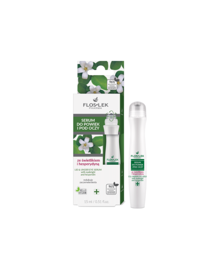 FLOSLEK FLOSLEK Eyelid And Under Eye Serum With Eyebright And Hesperidin 15ml